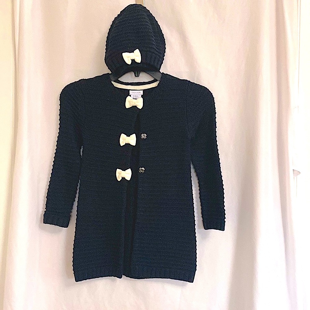 Sweater Coat and Matching Hat